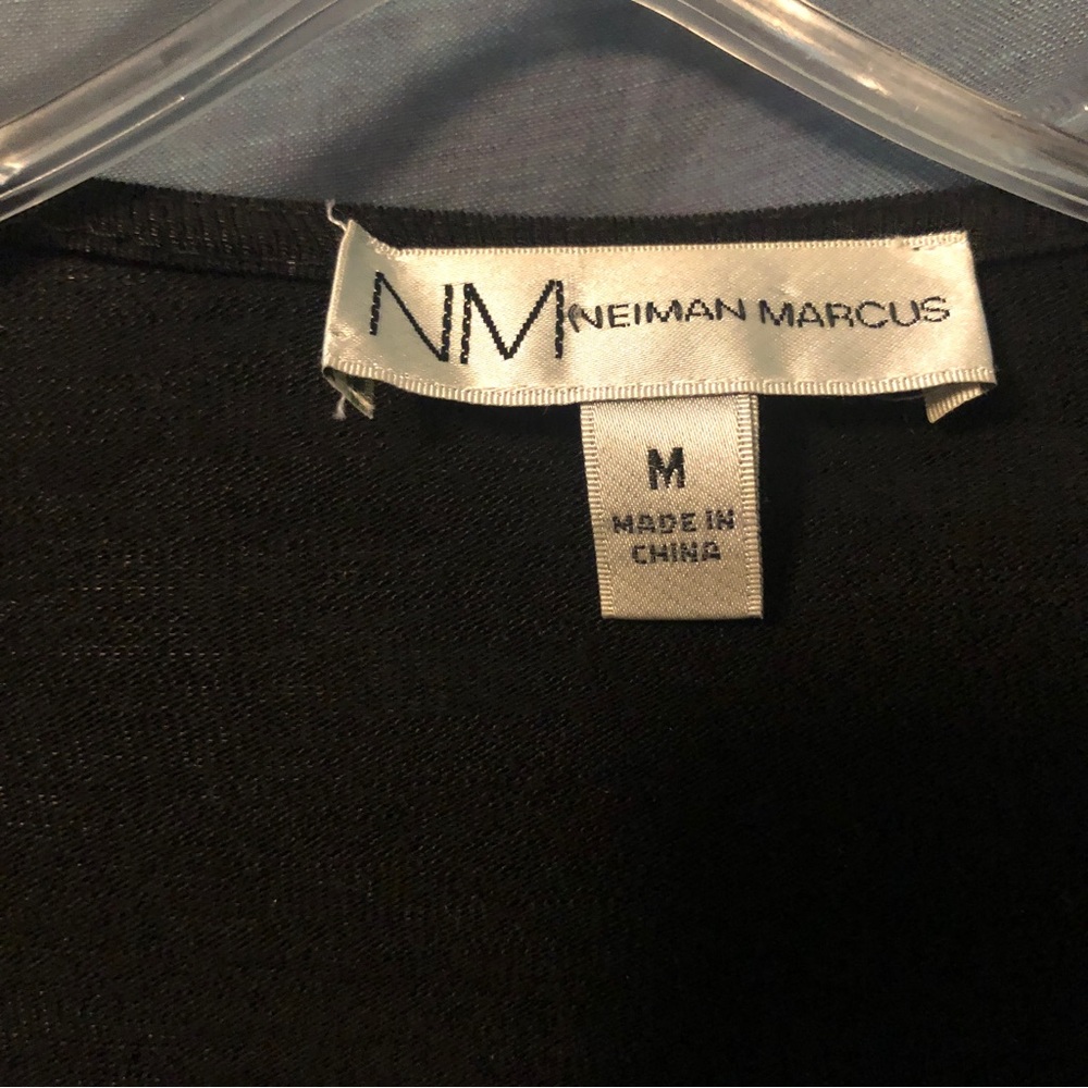 Neiman Marcus boho tie front cardigan - Picture 9 of 12